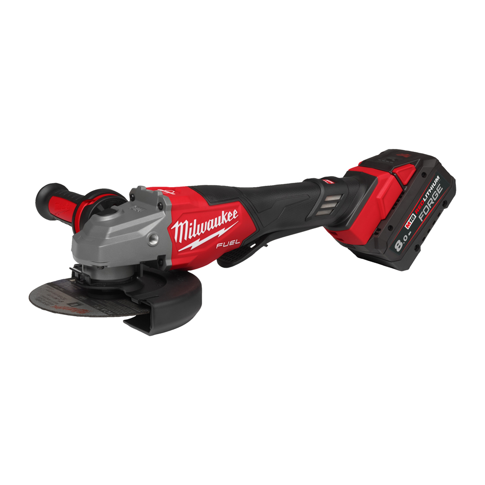 Akku-Winkelschleifer 125mm MILWAUKEE 18V mit Paddelschalter M18FHSAG125XPDB2-802X