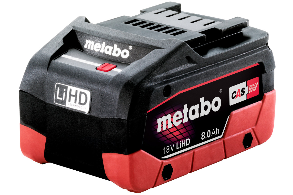 Akku-Pack METABO 18V LiHD 8.0Ah