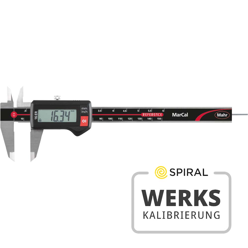 Digi. Messschieber Mahr 16er 150mm mit Prüfzertifikat