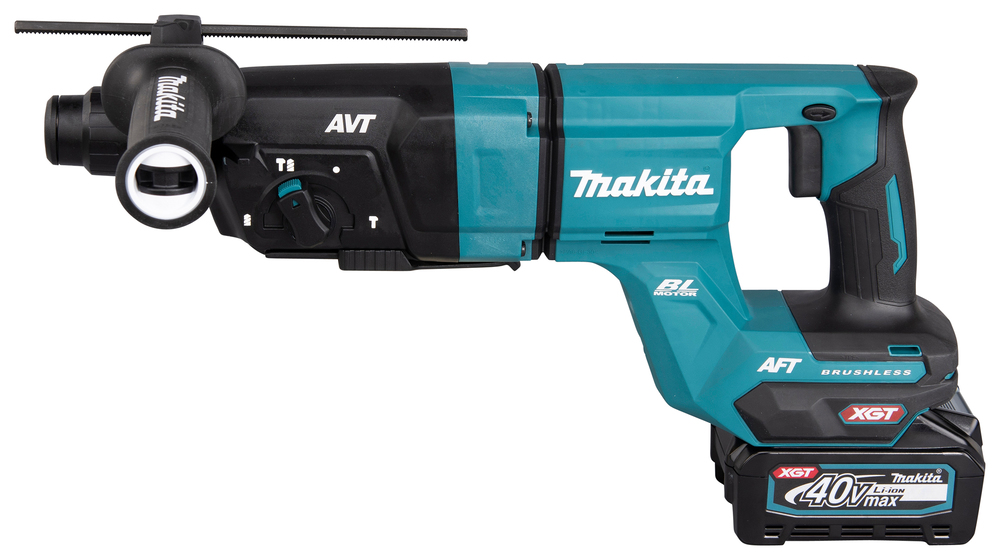 Akku-Bohrhammer MAKITA HR007GM201 40V 2x4Ah Akku,Ladegerät,Koffer