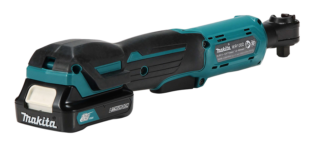 Akku-Ratschenschl. MAKITA WR100DZ 12V 3/8" & 1/4",ohne Akku und Ladegerät
