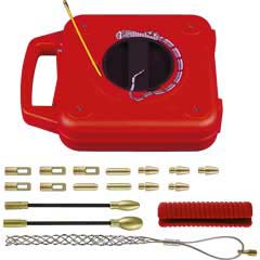 Glasfaser-Einziehsonden-Set 20-teilig,in Box