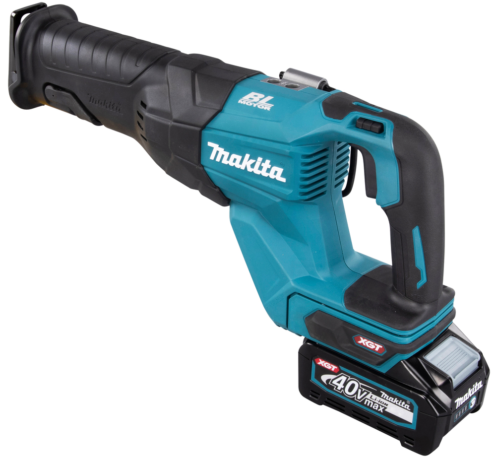 Akku-Recipros. MAKITA XGT JR001GM201 40V Drehz.2-stufig,2x4Ah Akkus,Ladeg,Koffer