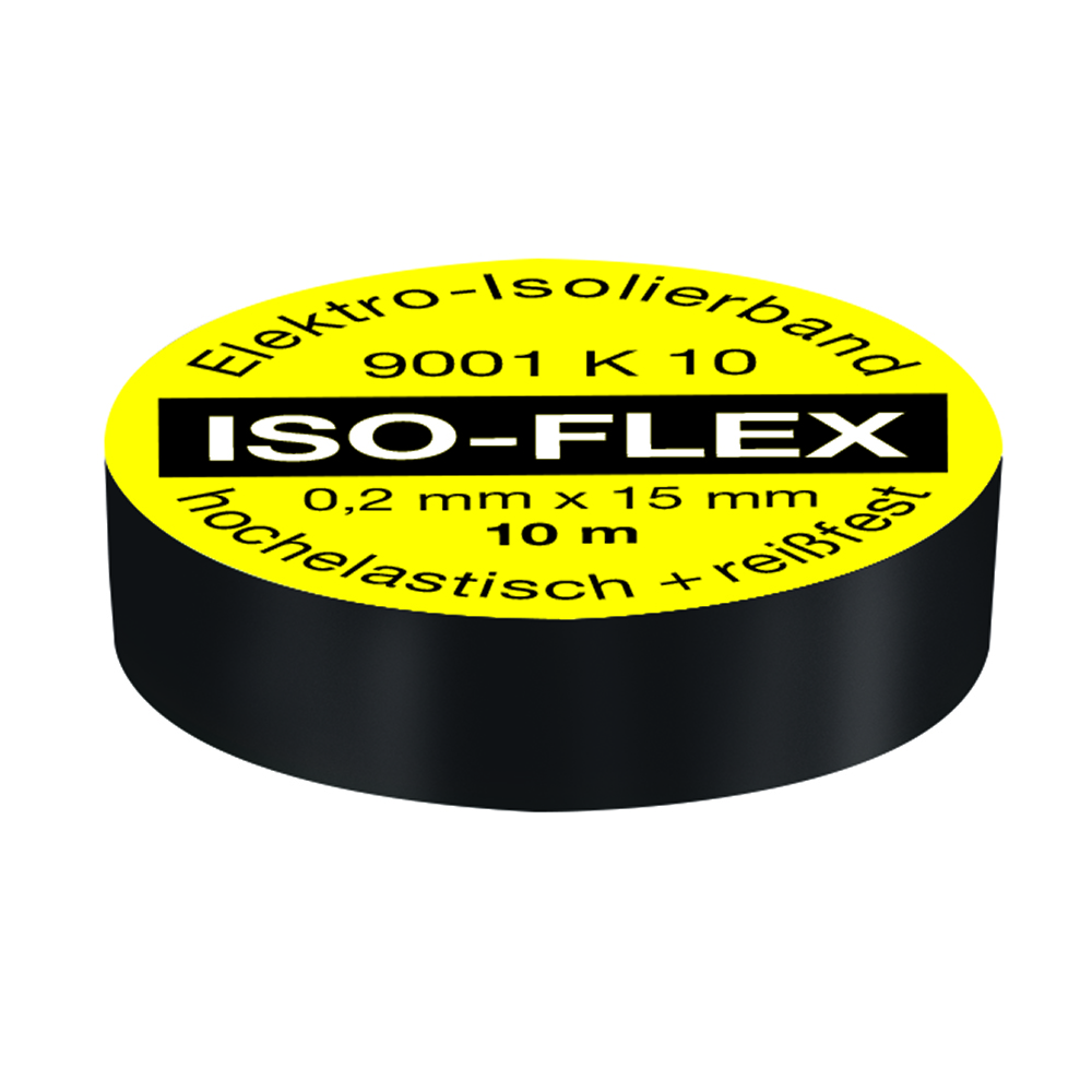 Elektroisolierband PVC  15x0,2mm 10m,kältefest,selbstklebend