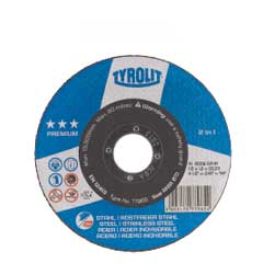 Trennscheibe PREMIUM, für Stahl/Inox,extra dünn, Außendurchmesser: 115mm, Dicke: 1mm