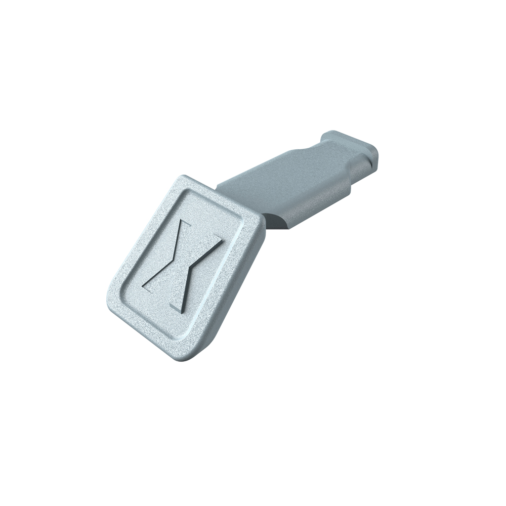 ColorCode Clips KNIPEX Grau (10 Stk)