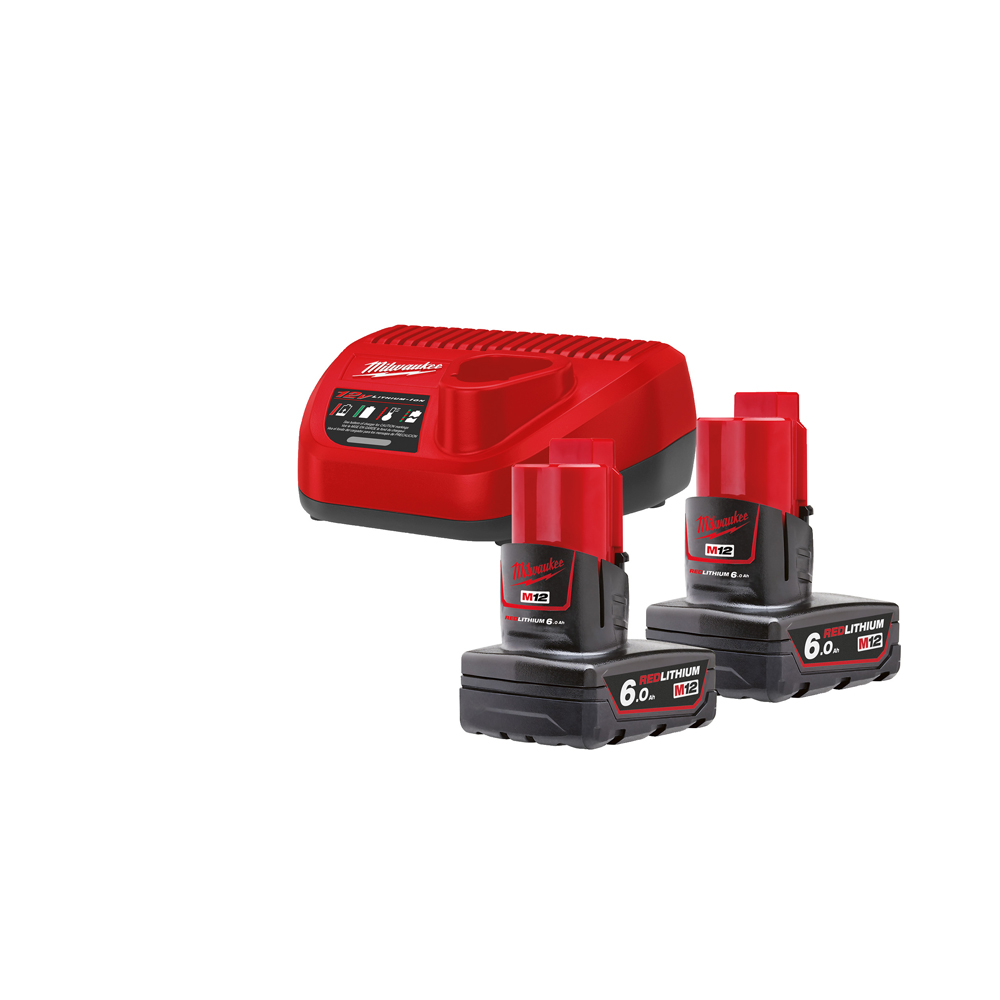12V Starterset MILWAUKEE 12V M12NRG-602
