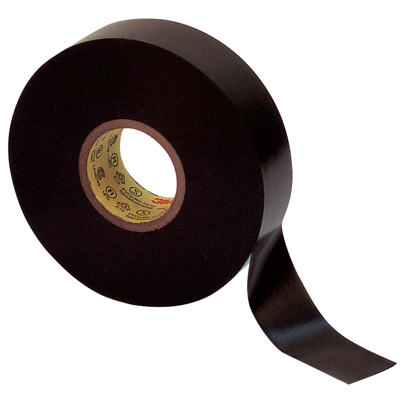 Isolierband 0,18mmx19mm schwarz, Scotch Super 33+, Länge: 20m