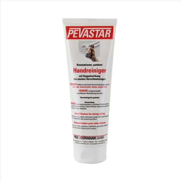 Handreinigungs-Creme,Pevastar,mit, Reibemittel,silikonfreiem Beutel, Inhalt: 250ml