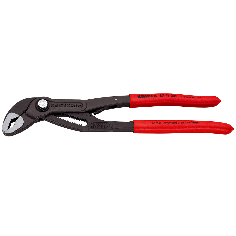 KNIPEX Cobra®...matic 250 mm Wasserpumpenzange, grau atramentiert