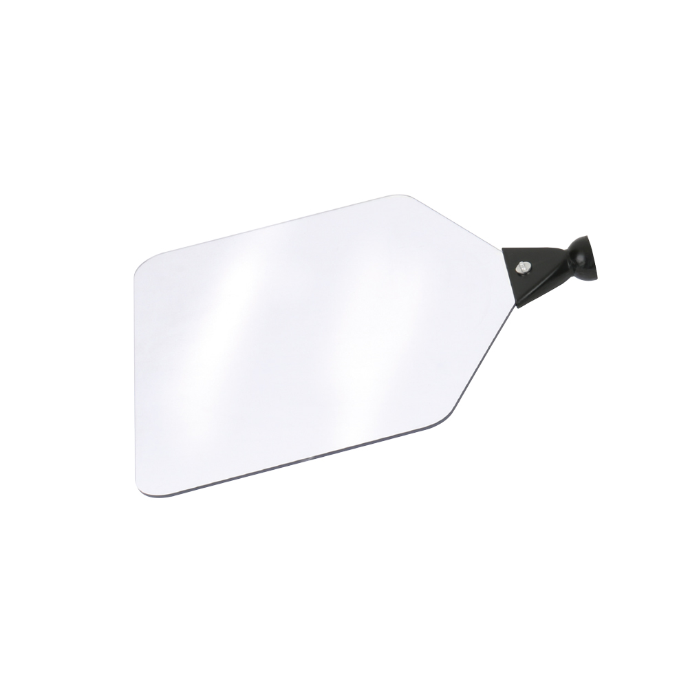 Cobra-Ersatzschild aus Polycarbonat, Abmessung: 150 x 150mm