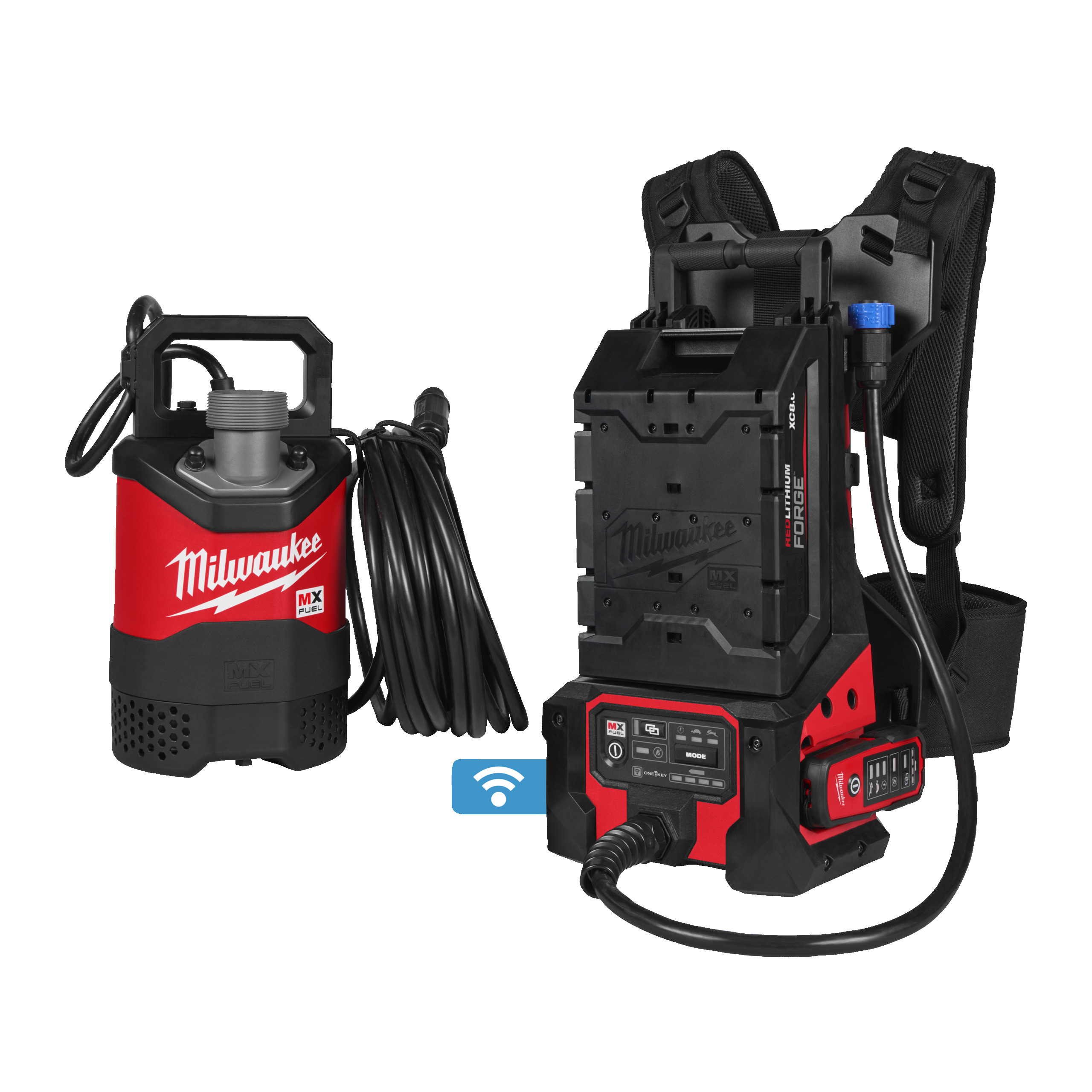 Akku-Tauchpumpe MILWAUKEE MXFSMP2-802