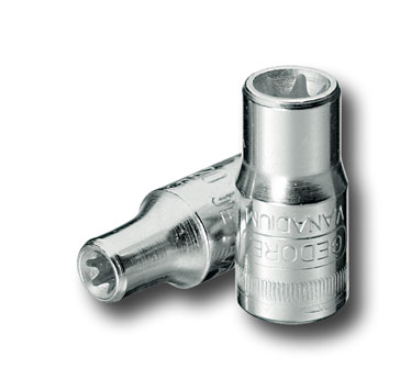 Steckschlüsseleinsatz 1/4" Außen-TORX