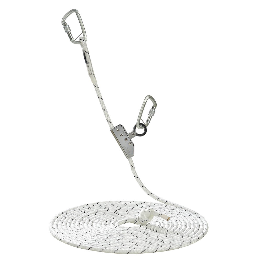 Seilkürzer GRIP11 mitlaufend auf Kernmantel-Sicherheitsseil Ø11mm