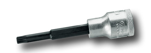 Schraubendrehereinsatz 1/2" lang, XZN , Vielzahn, Größe: 6mm