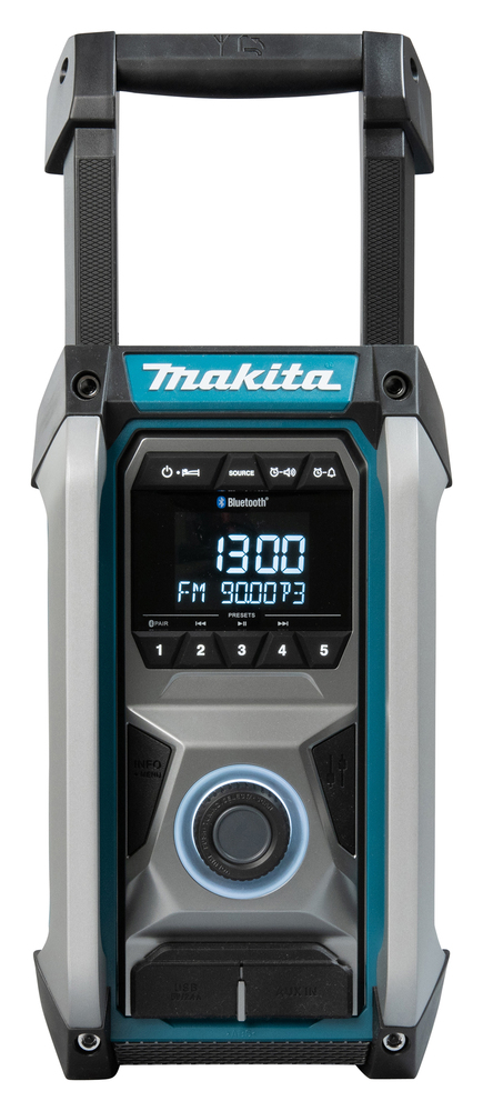 Akku-Radio MR006G MAKITA BT,12-40V IP65,inkl.Netzgerät 230V,ohne Akku