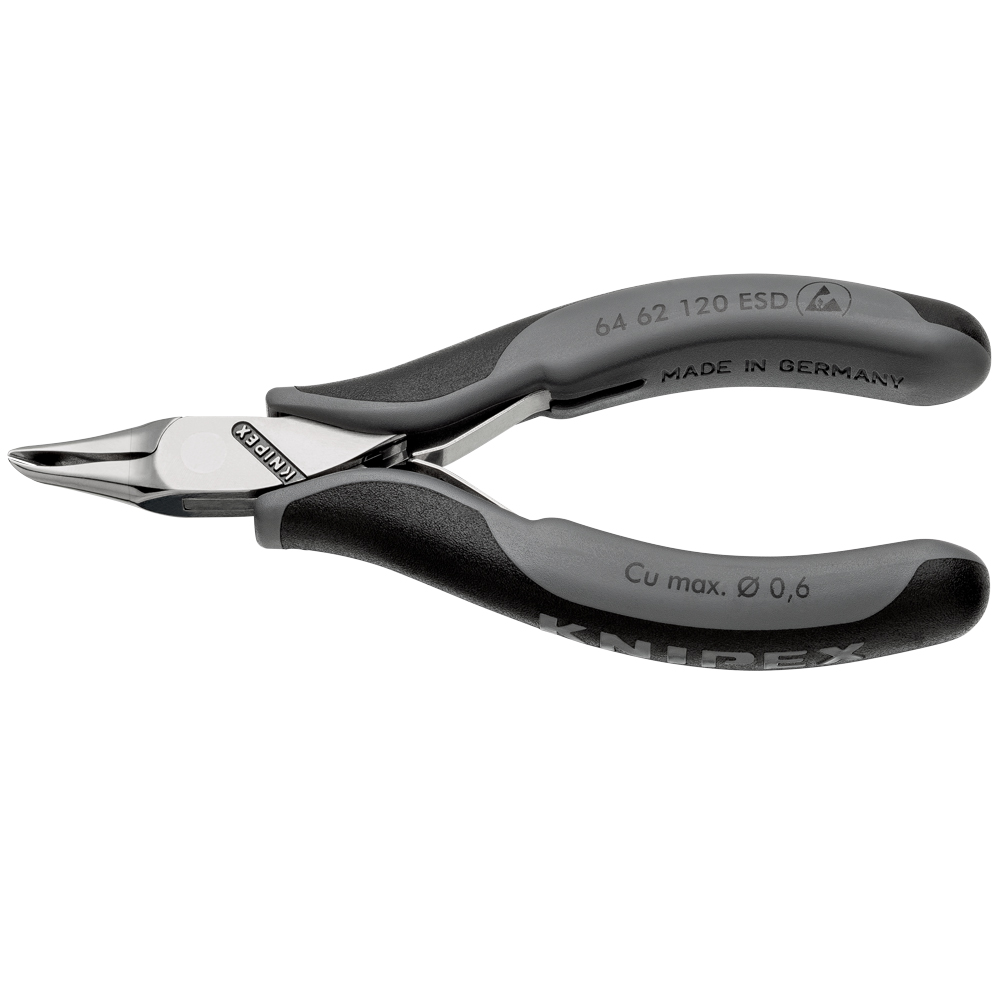 Elekt.-Vornsch. 120 mm, ESD, 65°Kopf, kl Facette, MK-Hülle, Spiegelpoliert