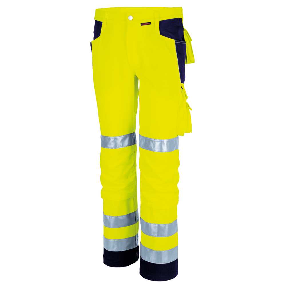WS-Bundhose, EN20471,, Nr. 40842-40-24, Seite: 26, Farbe: warngelb/blau, Größe: 52