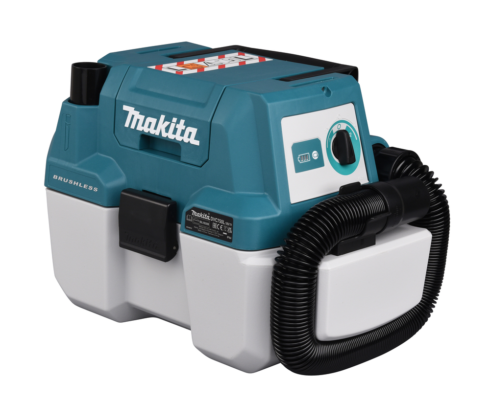 Akku-Staubsauger DVC750LZ 18V 2-stufig,96m³/h,ohne Akku u.Ladegerät