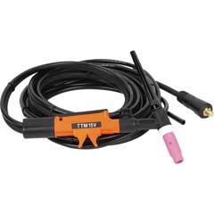 Brenner WIG 4m TTM 15V für WIG+MMA Inverter Minarc150 Classic