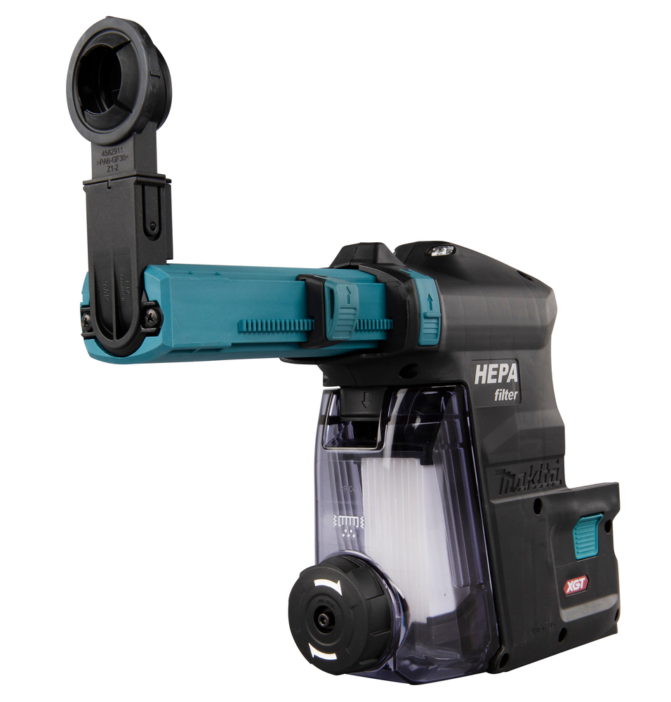 Staubabsaugung MAKITA DX14 für XGT HR002 Bohrhammer-Zubehör mit HEPA-Filter