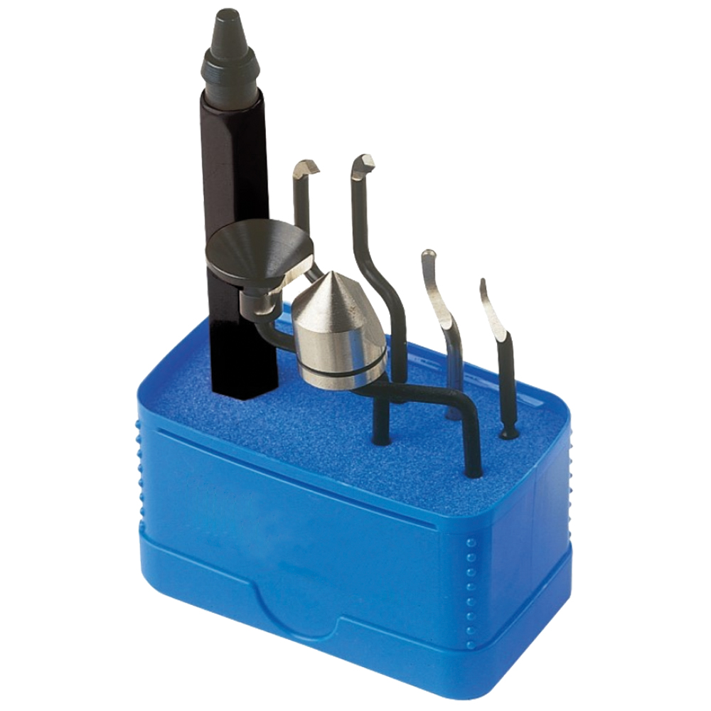 Multitool Entgrat-Senk-Gewindereparatur Box 7-teilig
