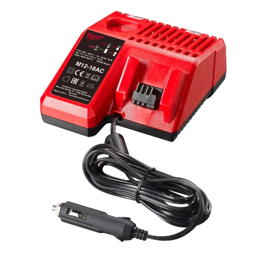 Ladegerät MILWAUKEE 12V M12-18AC Auto-Ladegerät