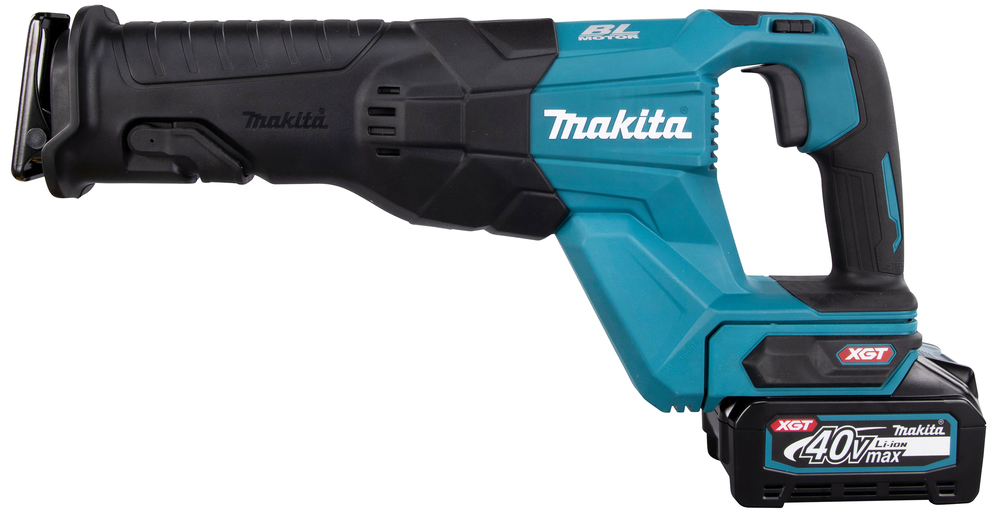 Akku-Recipros. MAKITA XGT JR001GM201 40V Drehz.2-stufig,2x4Ah Akkus,Ladeg,Koffer