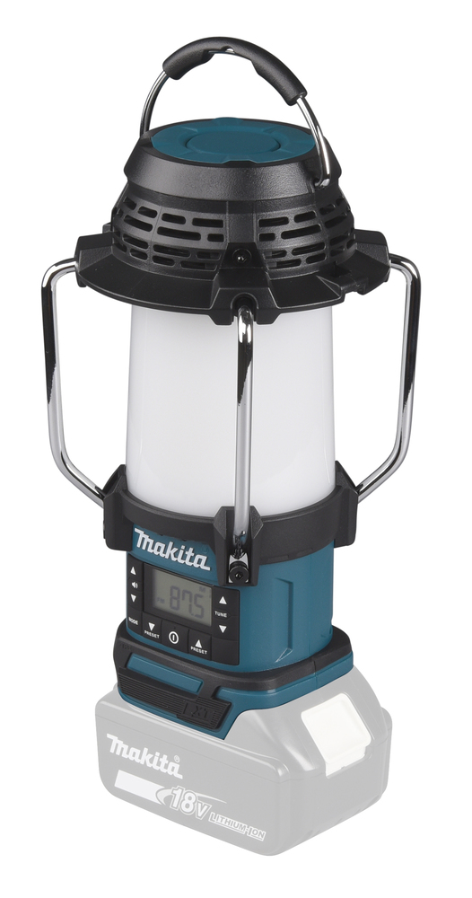 Akku-Radio-Laterne MAKITA DMR055 18V 260/190 Lumen,360°,ohne Akku u.Ladeg.