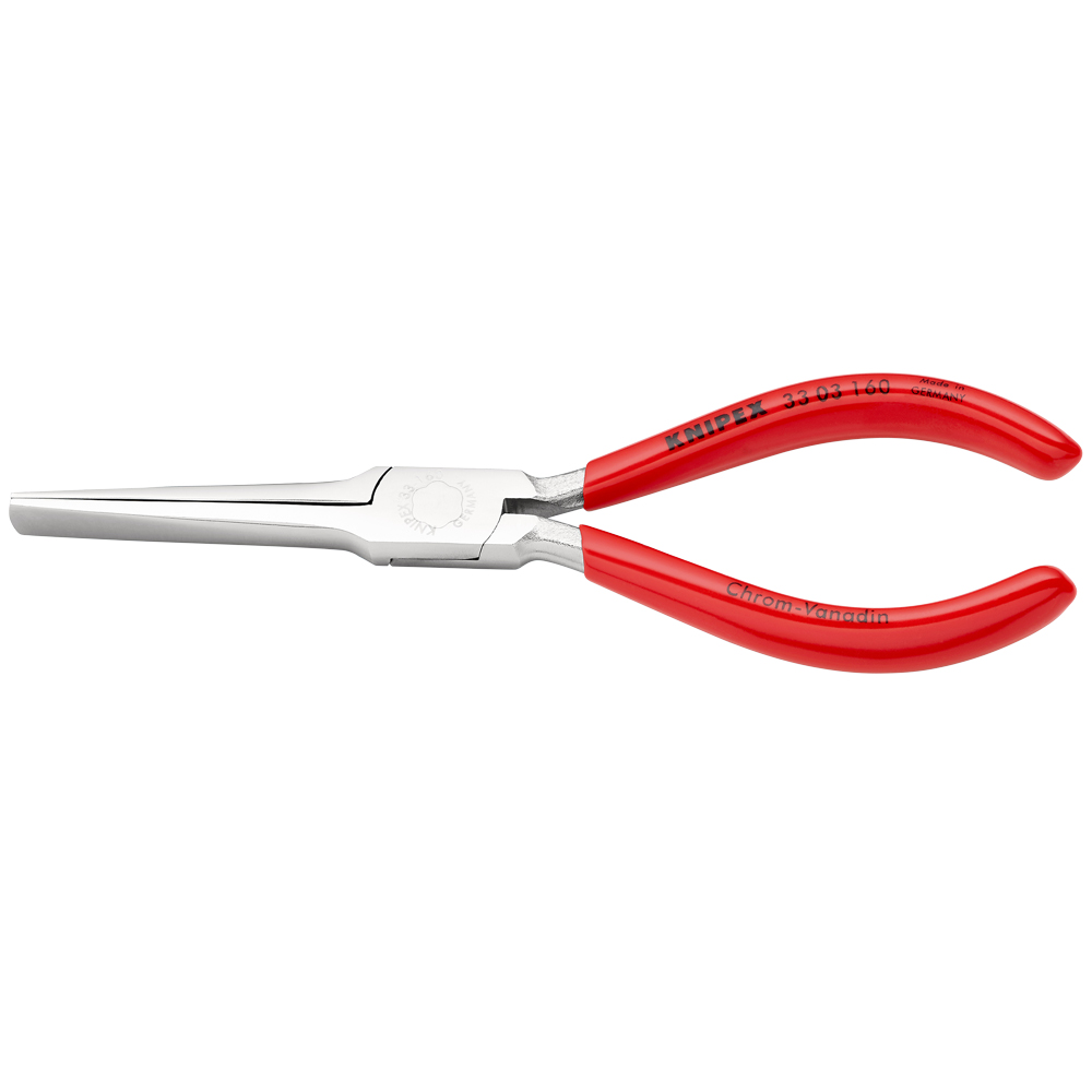 KNIPEX Weberzange 160 mm, verchromt, mit Kunststoff überzogen