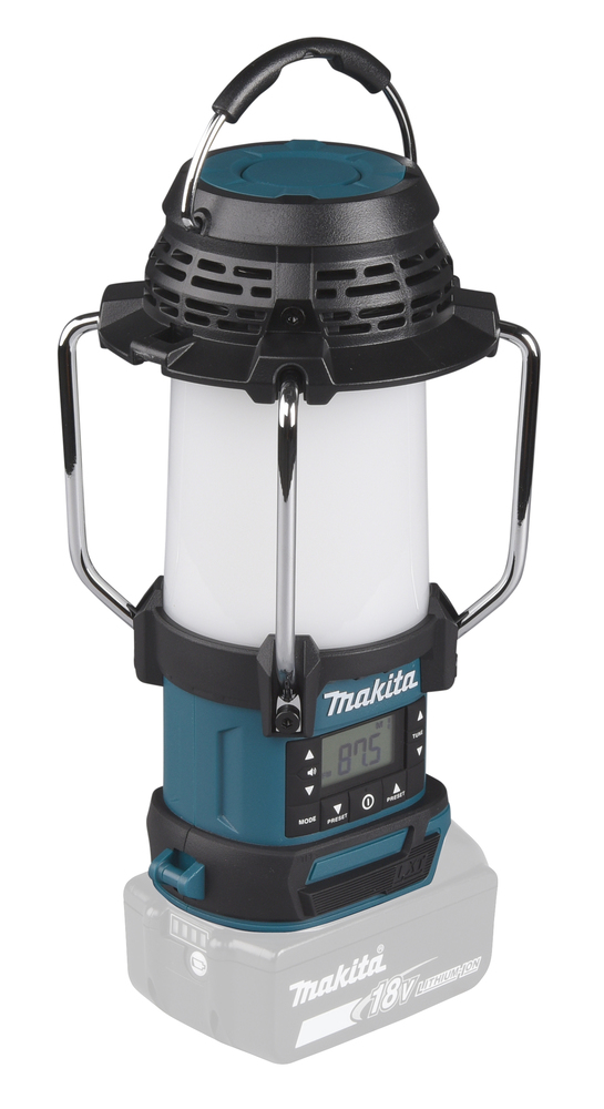 Akku-Radio-Laterne MAKITA DMR055 18V 260/190 Lumen,360°,ohne Akku u.Ladeg.