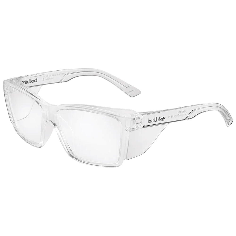 Bügelschutzbrille STKS Rahmen schwarz EN 16321