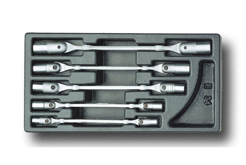 Doppel-Gelenkschlüssel-Satz in 1/3 ES-Modul, 1500 ES-34