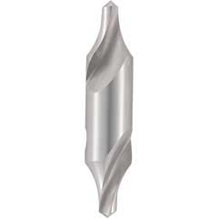 Zentrierbohrer DIN 333 R (Radius), 60°, HSS-G, Durchmesser: 1,0mm