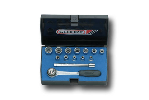 Steckschlüssel-Satz 1/4" 14-tlg UD-Profil 4-13 mm, D 20 DMU-3