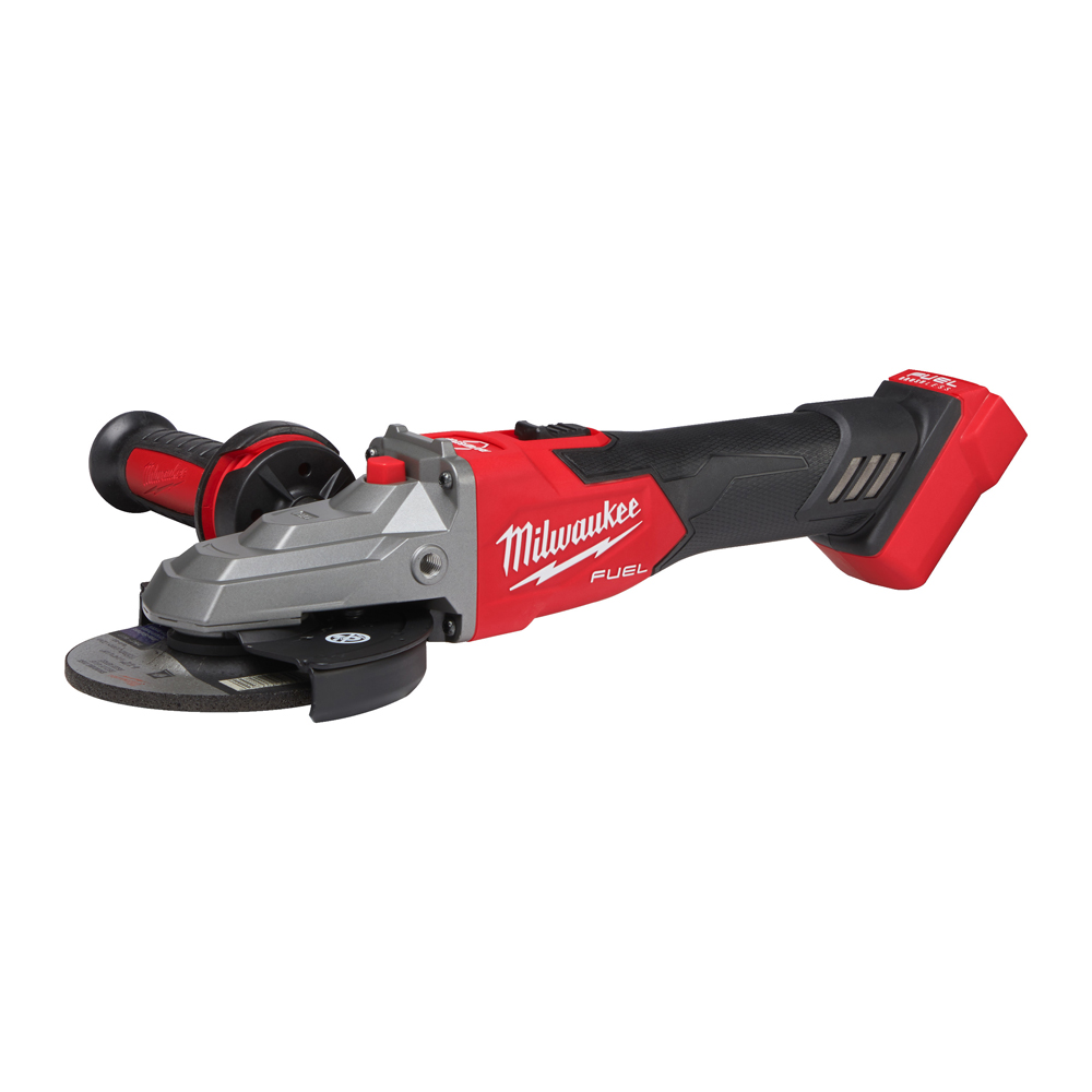 Akku-Winkelschleifer MILWAUKEE 18V M18FSAGF125XB-0X FUEL Flachkopf, m.Brem.