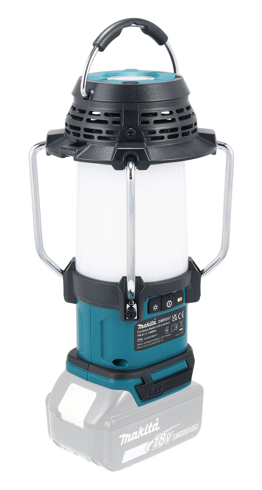 Akku-Radio-Laterne MAKITA DMR057 18V 310/155 Lumen,360°,ohne Akku u.Ladeg.