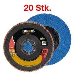 20 Stk. Fächerscheiben RASANTTOP Typ 27 Inox