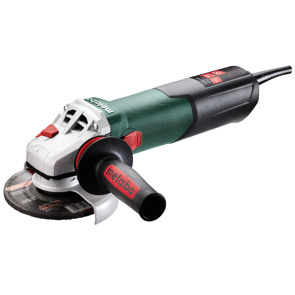 Winkelschleifer METABO Aktion W13-125Qu. 125mm, 1350Watt, mit Schnellspannmutter