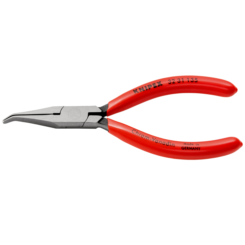 Justierzange 135 mm, flache Backen 40° schwarz atramentiert, poliert, KNIPEX