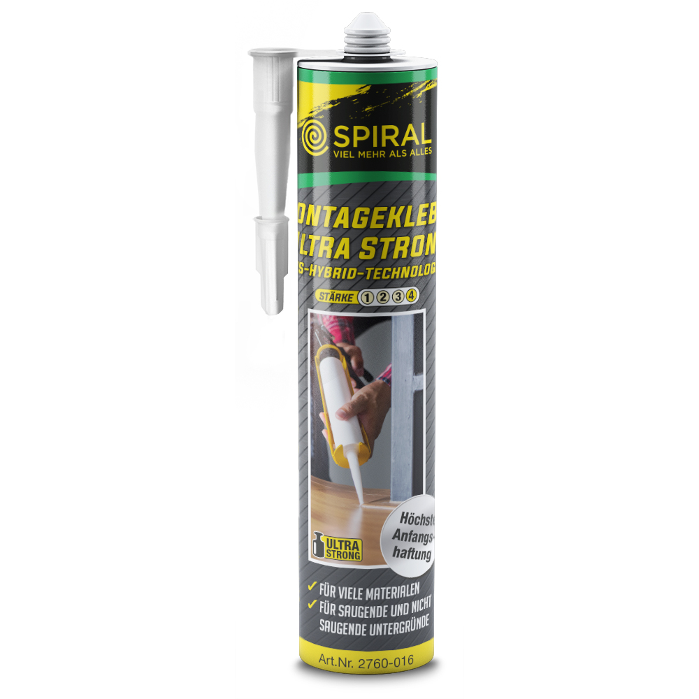SPIRAL Montagekleber  ULTRA STRONG MS-Hybrid Technologie 290ml