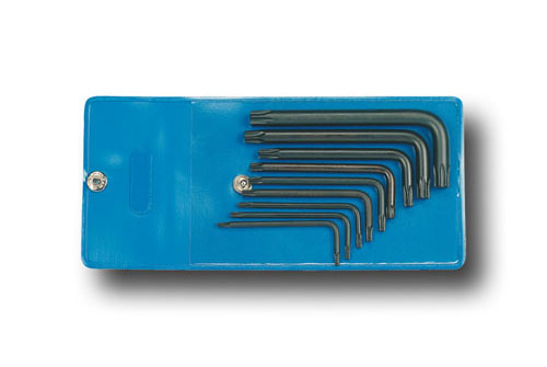 Winkelschraubendreher-Satz 9-tlg TORX T7-T40, 43 TX-09