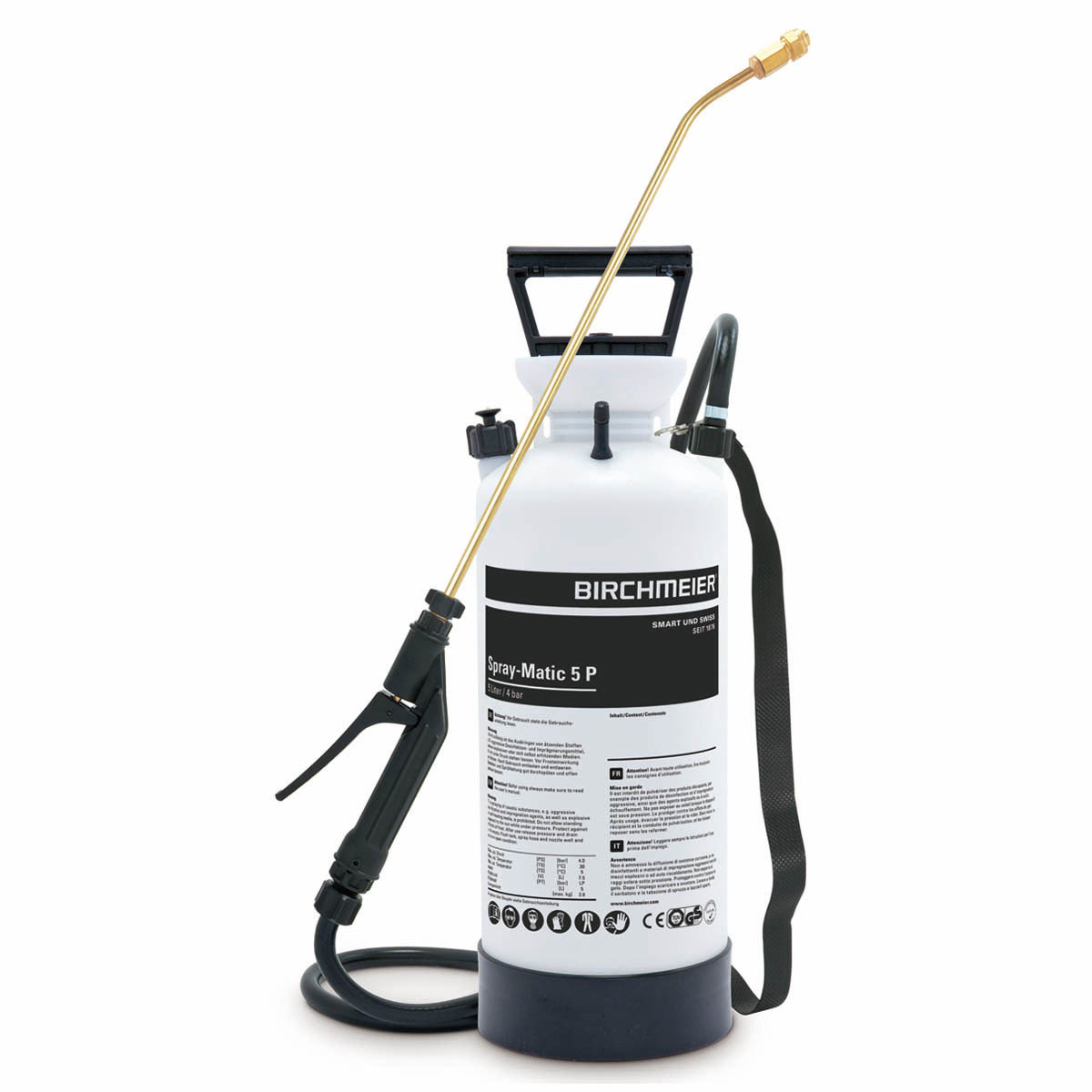 Drucksprühgerät 5,0 Liter mineral.u. pflanzl. Lösungsmittel u. Öle