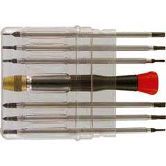 Umsteckschraubenzieher-Satz MINI COMBIDRIVE 3xSchlitz,3xPH,6xSI-TX