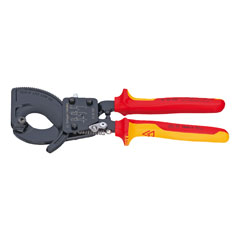 Ratsch-KabSchneider EN60900 240mm² Schneidwert, mehrdähtig Cu-Kabel-Ø32mm
