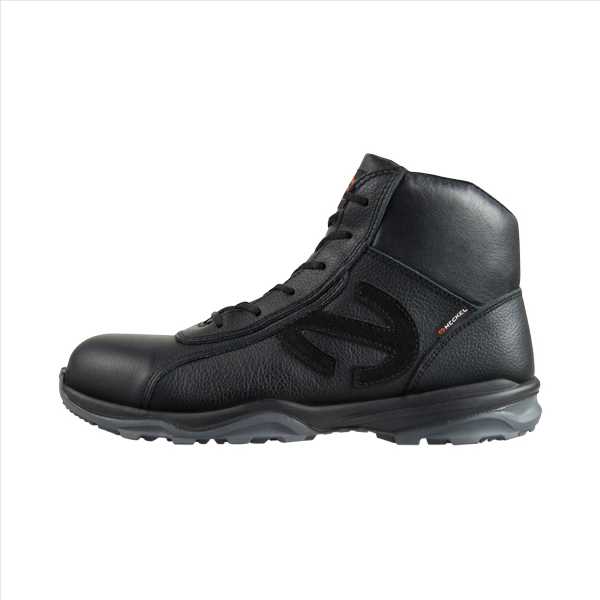 Stiefel halbhoch RUN 400 High, metallfrei,EN20345/S3 SRC schwarz, Größe: 46