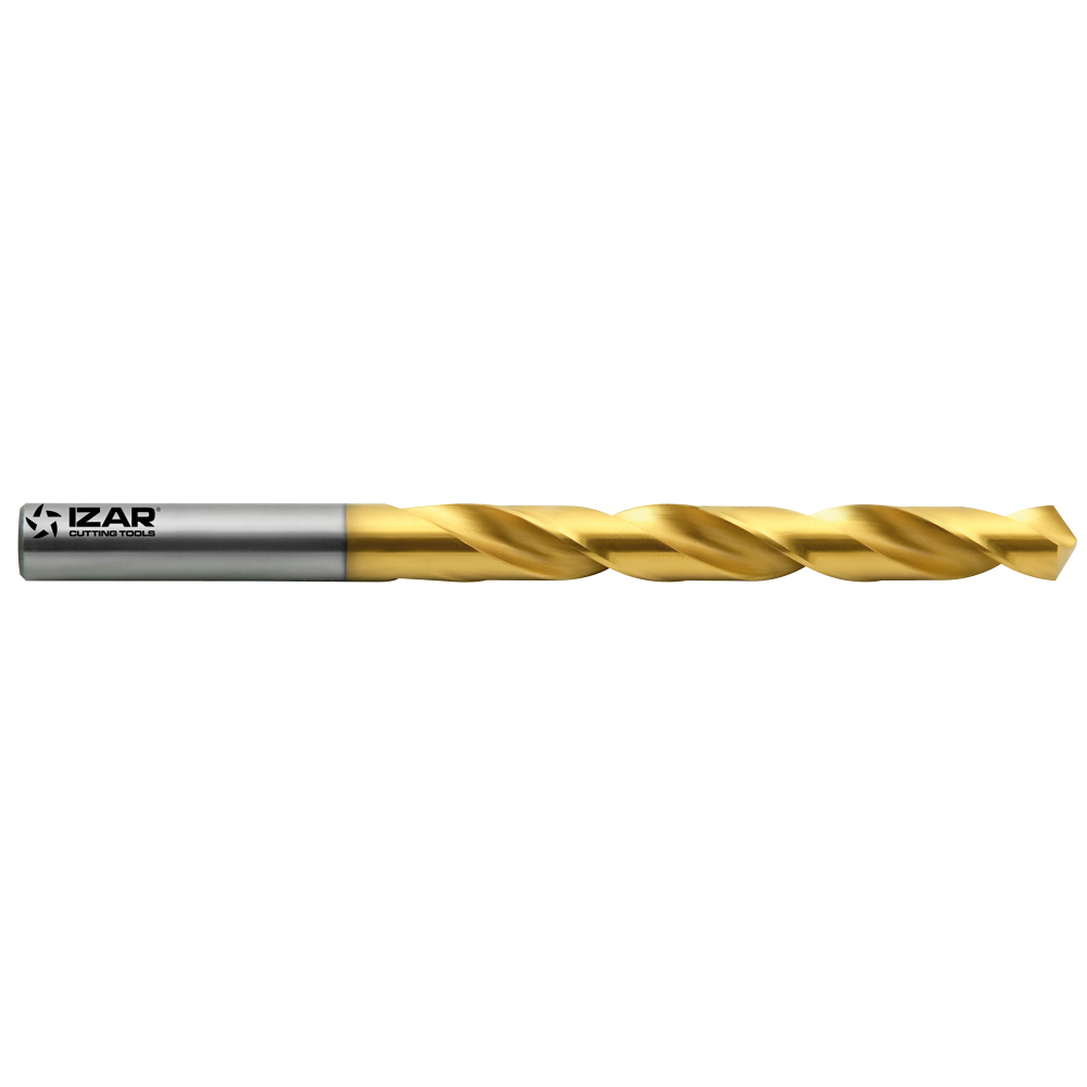 Spiralbohrer HSS-G / TIN, DIN338/zyl. Schaft/Spitzenwinkel 118°, Durchmesser (D): 2mm