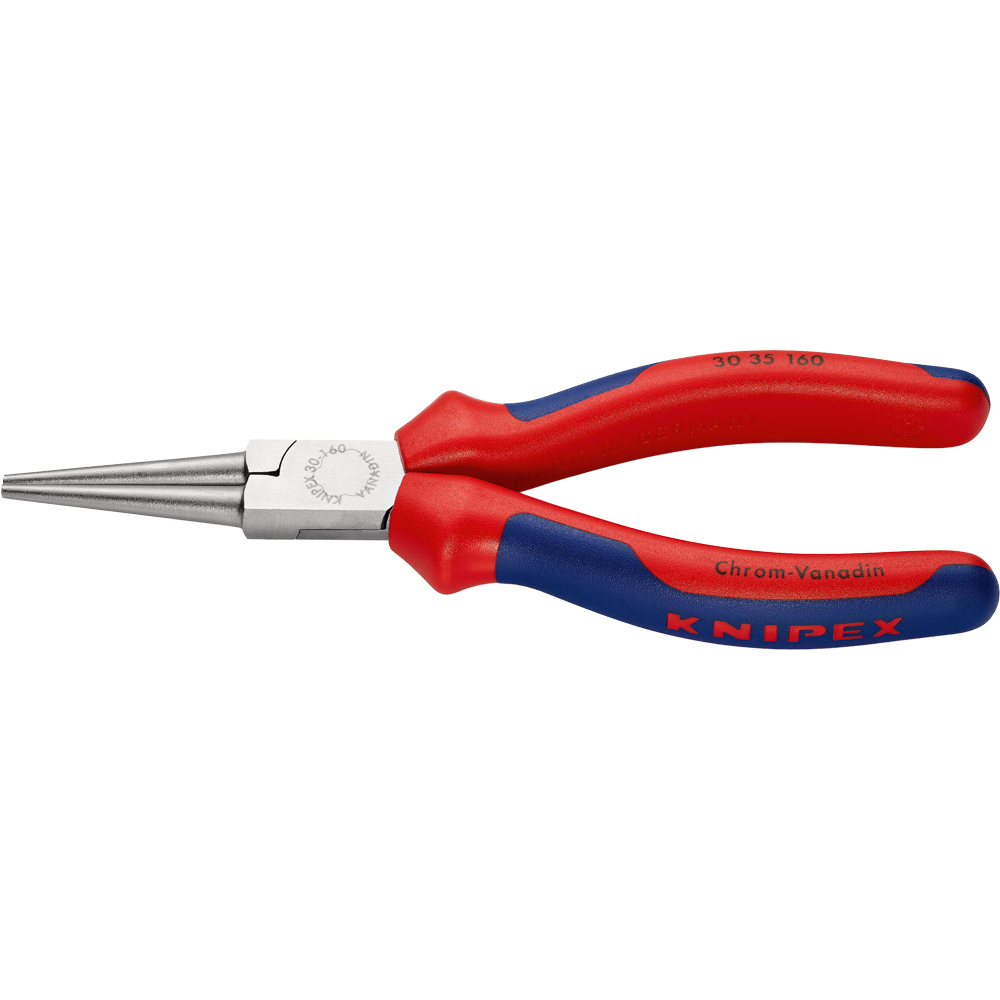 Langbeckz. 160 mm, runde backen,MK-Hülle verchromt, KNIPEX