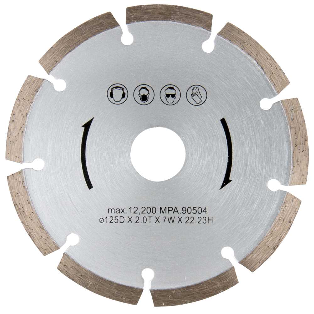 Diamant-Trennscheibe ECO Standardsegment, für universelle Arbeiten, Außendurchmesser: 115mm