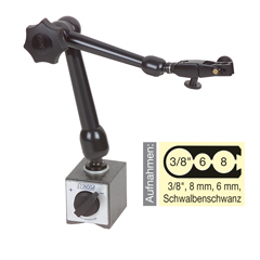 Magnet-Messstativ, inkl. Fuß Ausladung: 178mm, inkl. Feineinstellung